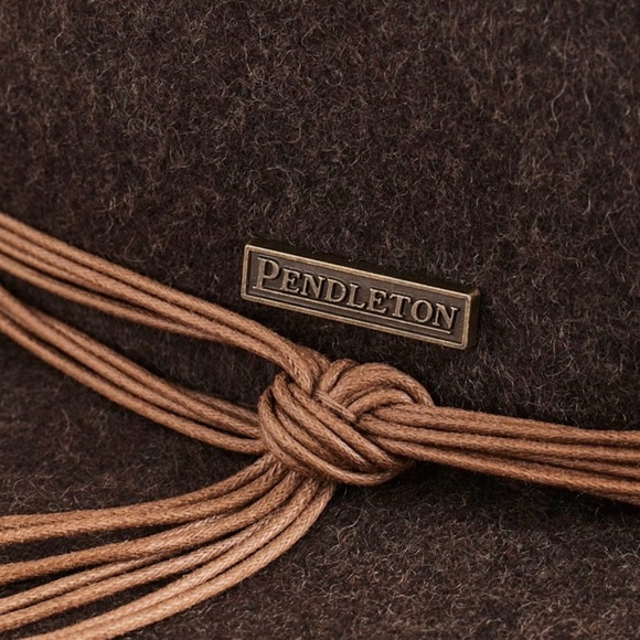 Pendleton Women’s Cassandra Whiskey Brown Wool Felt Hat Fedora S/M NWTs